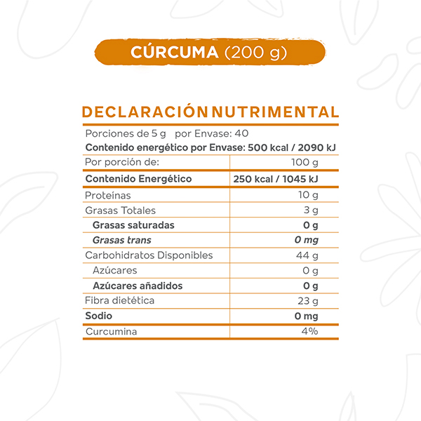Cúrcuma Okko 200g - 2