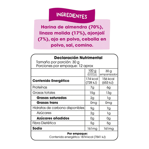 Empanizador keto Morama 250g - 2