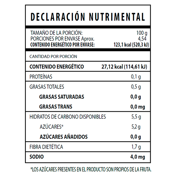 Fresa entera congelada orgánica Ultraorganics 454g - 2