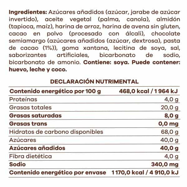 Galletas con relleno cremoso sin gluten Real Natural 250g - 2