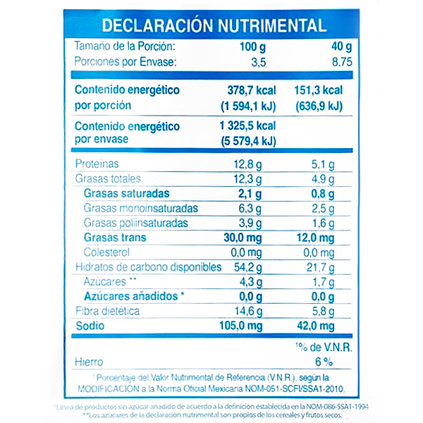 Granola 0% azúcar Granvita 350g - 2
