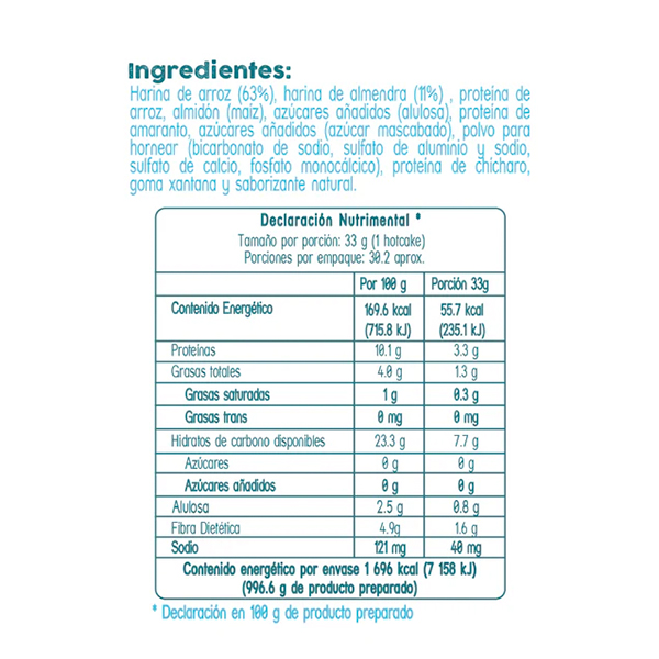 Harina para hot cakes con proteína Morama 350g - 2