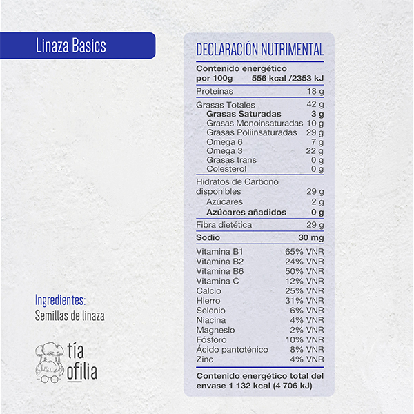 Linaza basics Tía Ofilia 200g - 2