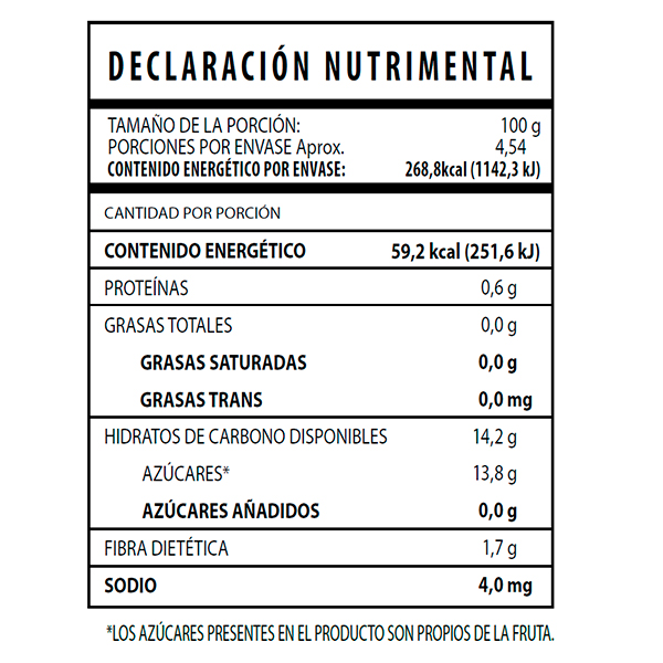 Mango congelado orgánico Ultraorganics 454g - 2