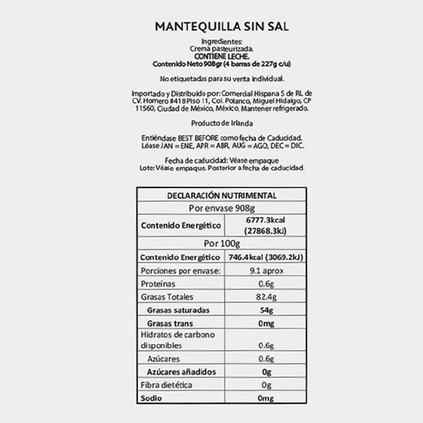 Mantequilla sin sal Kerrygold 200g - 2