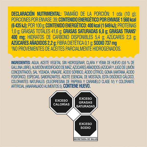 Mayonesa Hellmann's 390g - 2