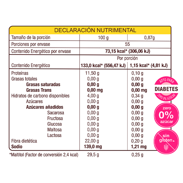 Merengues sin azúcar sabor Cookies & Cream Don't Worry 51g - 2