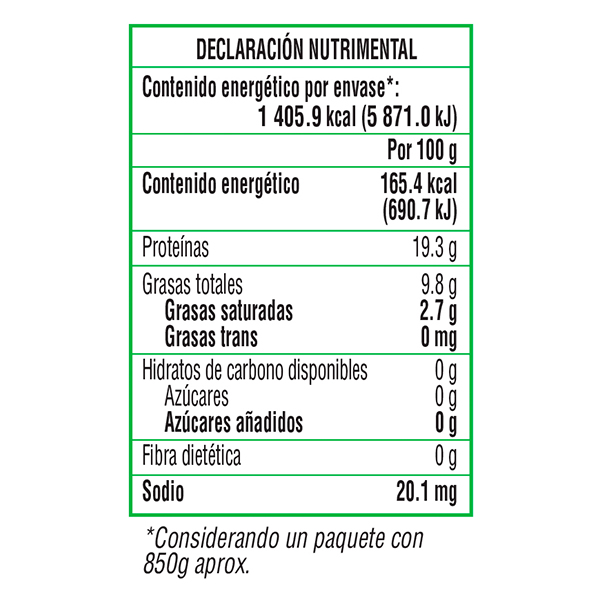 Milanesa de pollo orgánica congelada Aires de Campo 1kg - 2