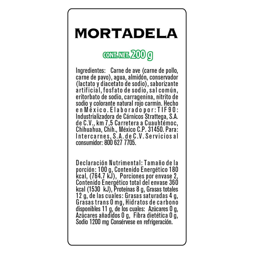 Mortadela Bafar 200g - 2