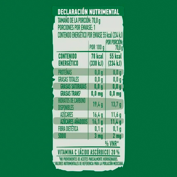 Paleta de helado sabor limón citrus Solero 65ml - 2