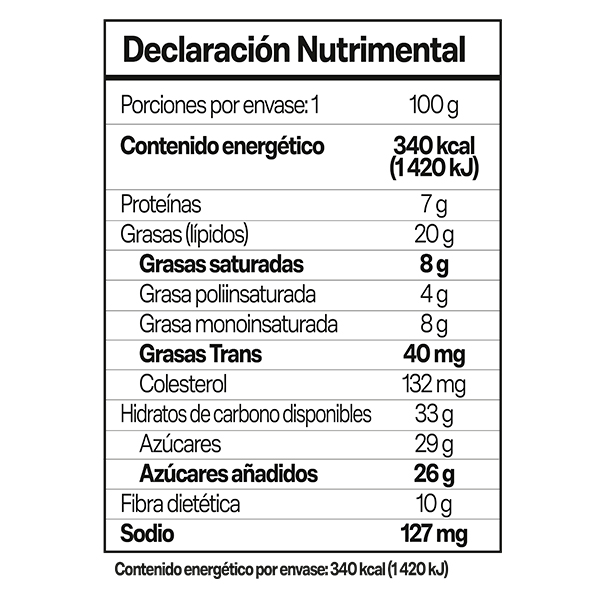 Panqué de coco sin gluten Nūbe 100g - 2
