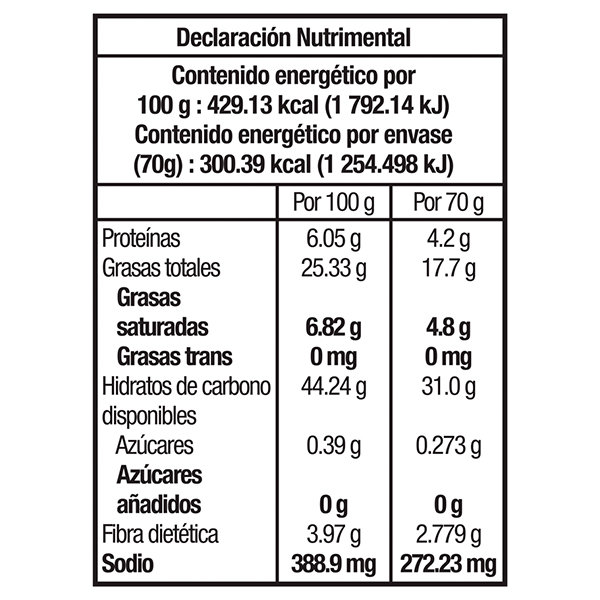 Papas caseras sal Encanto 170g - 2