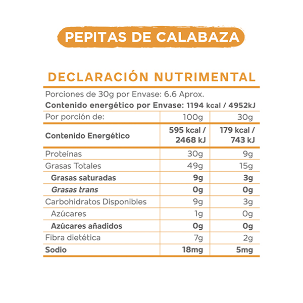 Pepitas de calabaza orgánicas Okko 200g - 2