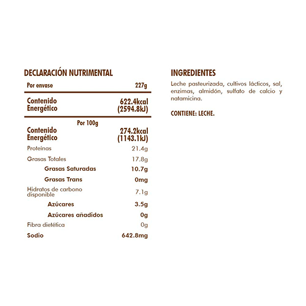 Queso mozzarella rallado Dutch Farms 227g - 2