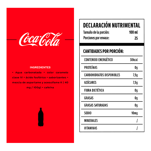 Refresco Coca Cola 2.5L - 2