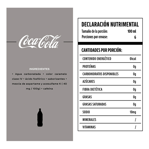 Refresco Coca Cola Light 600ml - 2