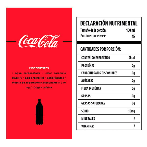 Refresco Coca Cola Sin Azúcar 2.5L - 2