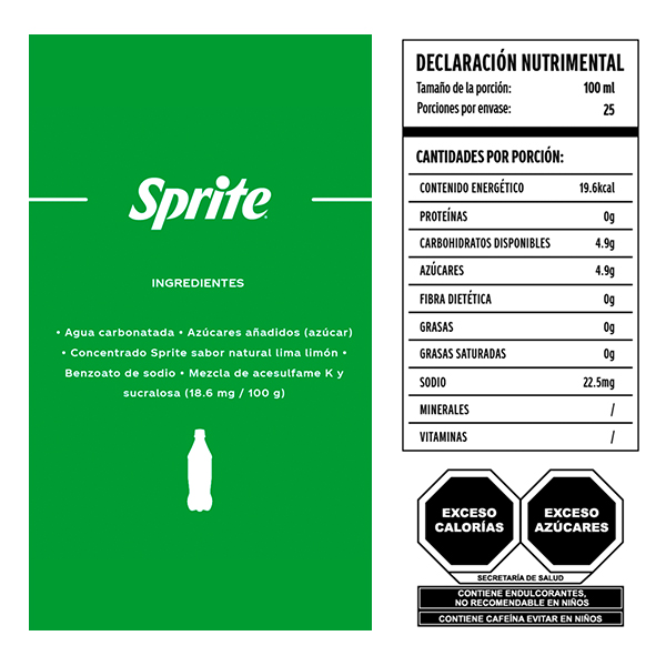Refresco Sprite 2.5L - 2