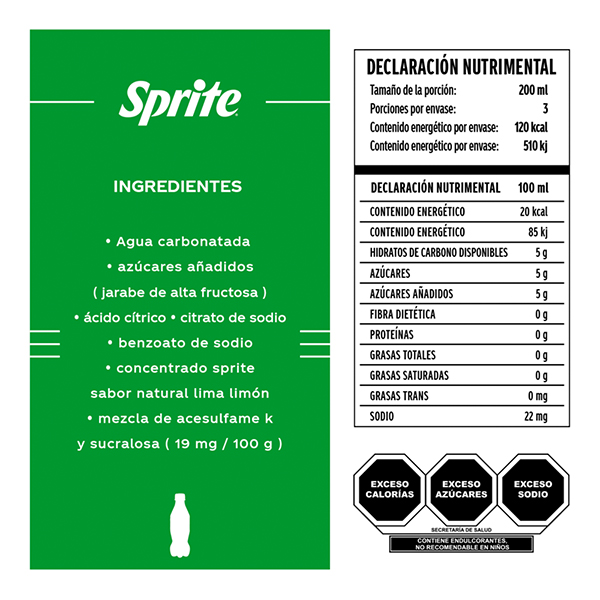 Refresco Sprite 600ml - 2