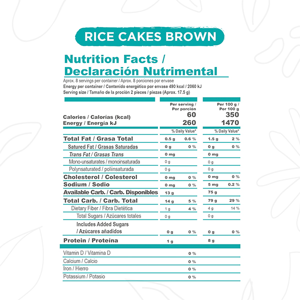 Rice cakes integrales Okko 16pz - 2