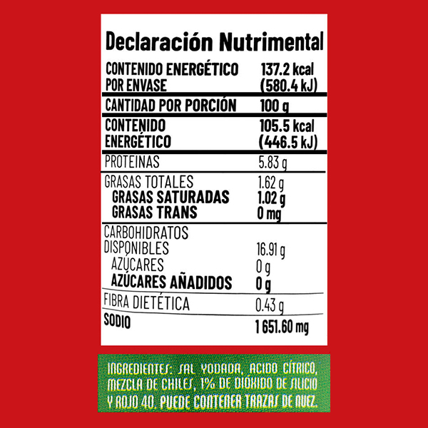 Salsa en polvo La Guacamaya 130g - 2