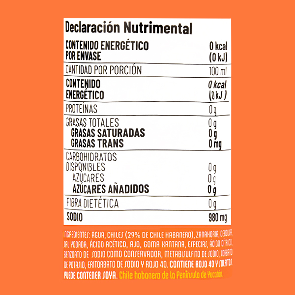Salsa habanera roja La Guacamaya 150ml - 2