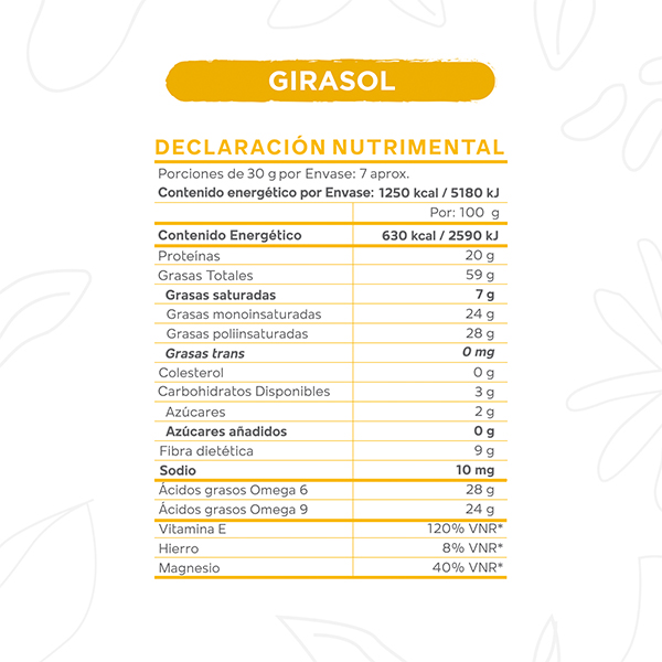 Semilla de girasol sin cáscara Okko 200g - 2