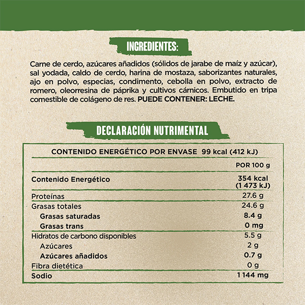 Stick de salami Snackin 28g - 2