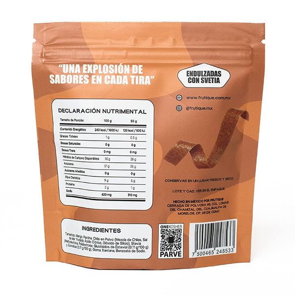 Tira de tamarindo deshidratada Frutique 50g - 2