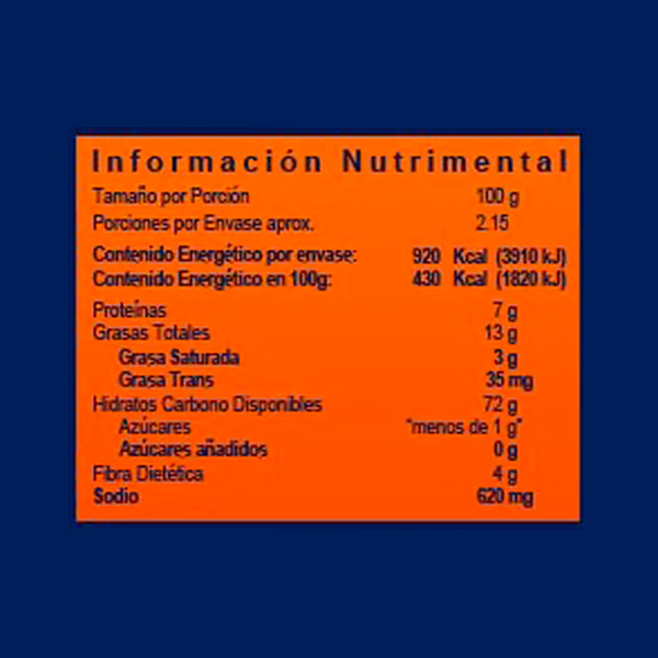 Tostada deshidratada Trega 215g - 2