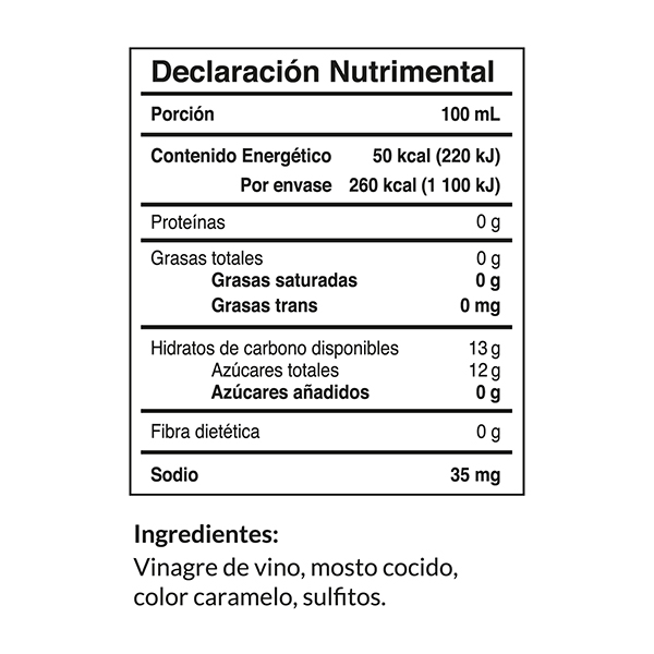 Vinagre balsámico Inés 500ml - 2