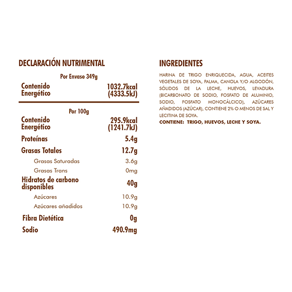 Waffles mantequilla Eggo 349g - 2