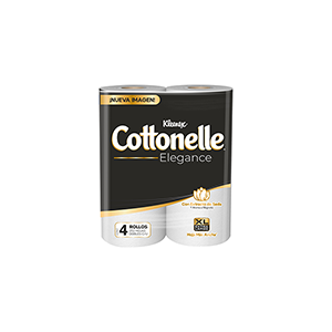 Papel higiénico Cottonelle elegance 4pz