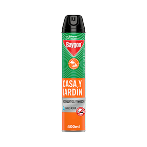 Insecticida casa y jardín Baygon 400ml