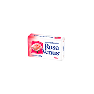 Jabón de tocador rosa Rosa Venus 200g