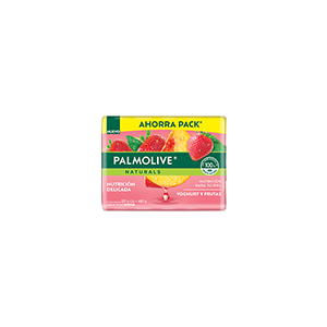 Jabón de tocador naturals yoghurt y frutas Palmolive 120g 4-pack