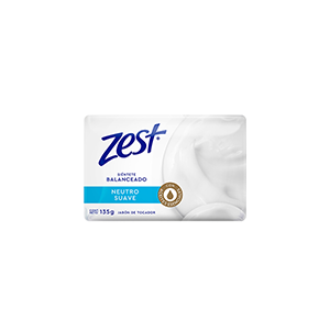 Jabón de tocador neutro Zest 135g