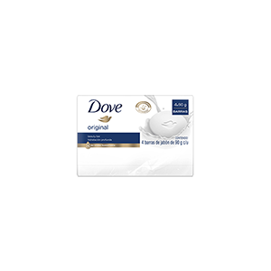 Jabón original Dove 90g (4-pack)