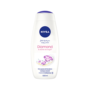 Jabón líquido corporal care & diamond Nivea 500ml