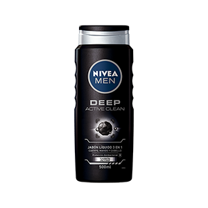 Jabón líquido corporal men active antibacterial Nivea 500ml