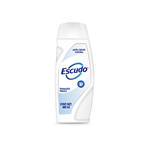Jabón líquido corporal neutro Escudo 400ml