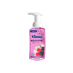 Jabón líquido de manos té blanco y moras Kleenex 220ml