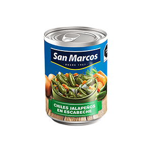 Jalapeños en escabeche San Marcos 380g