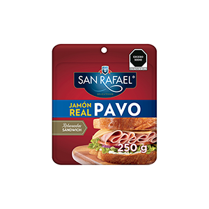 Jamón real de pavo San Rafael 250g