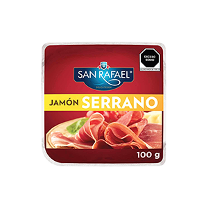 Jamón serrano San Rafael 100g