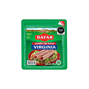 Jamón virginia Bafar 250g