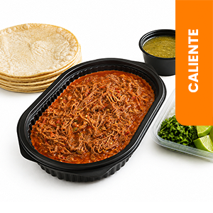 Kit taquero deshebrada de res caliente Calii 500g