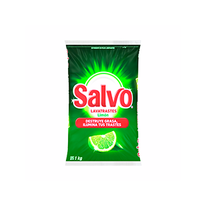 Lavatrastes en polvo limón Salvo 1kg