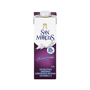 Leche deslactosada semidescremada San Marcos 1L