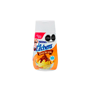 Leche condensada sabor dulce de leche squeeze La Lechera 325g